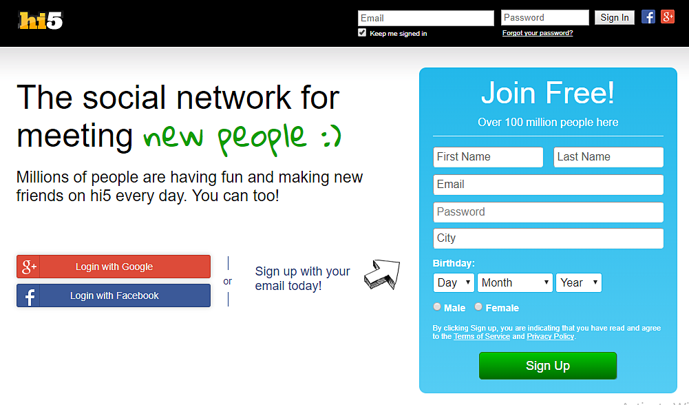 Hi5.com Dating - Download Hi5 App | Hi5 Sign Up | Hi5 Login Steps