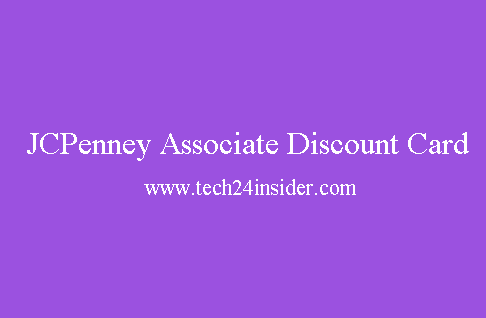 JCPenney Associate Discount Card Activation - JCPenney Associate card