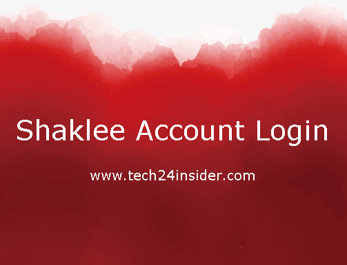 Shaklee Account Login