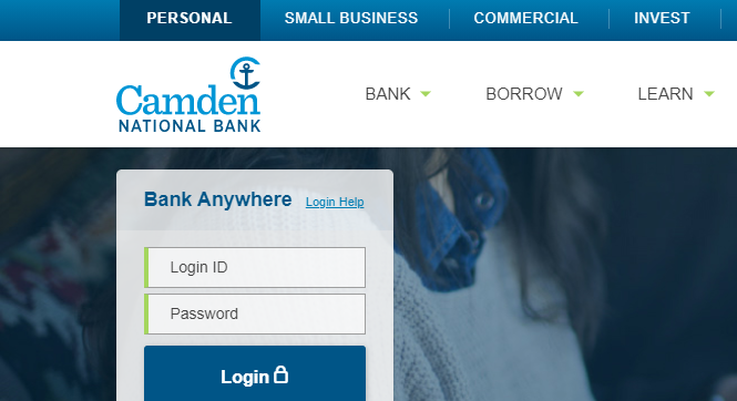 Camden National Bank Online Banking Sign-In
