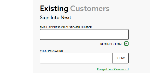 Next VIP Login | How to Sign In Next VIP With Customer Number