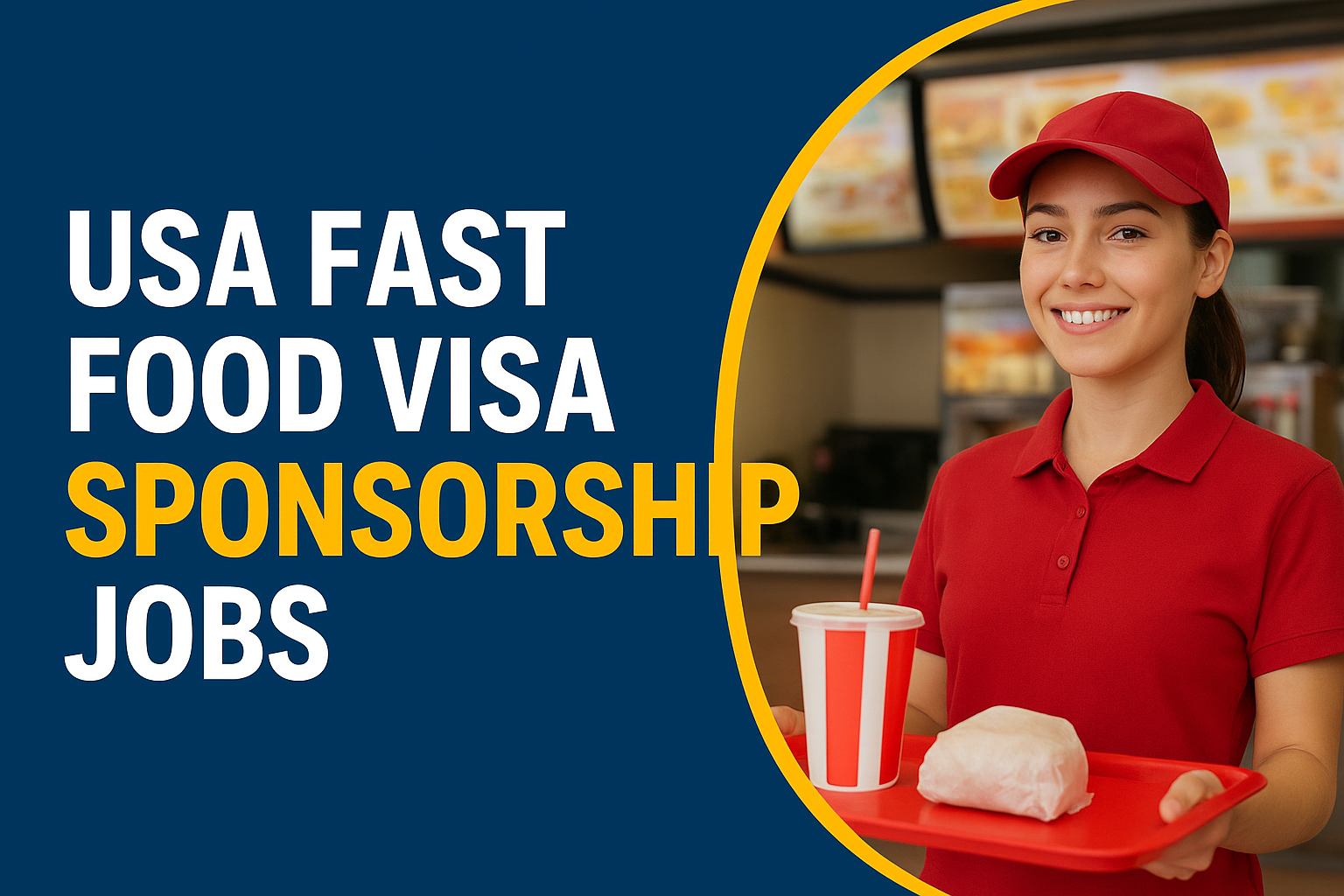 USA Fast Food Visa Sponsorship Jobs: How Foreigners Can Work in Top U.S. Chains